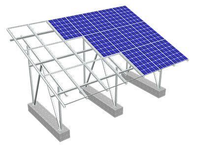 MRac地面光伏防水支架系統