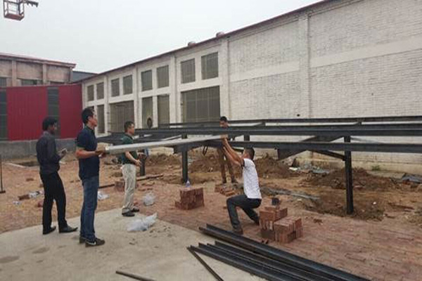 邁貝特“施工隊(duì)”，“一級施工資質(zhì)”,獲印度客戶好評