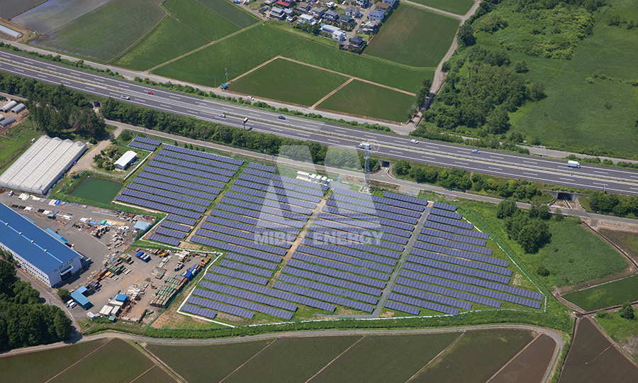 日本茨城縣光伏農業大棚發電系統項目