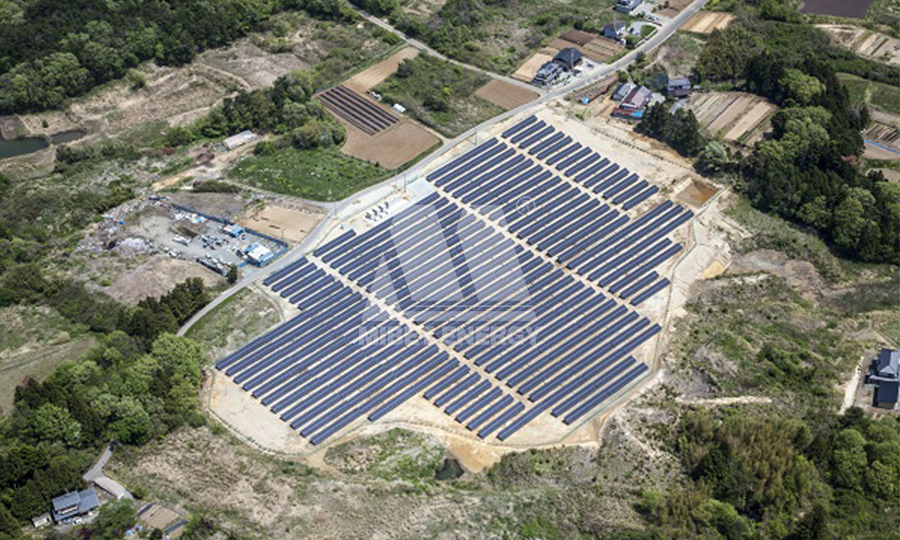 日本福島農業大棚光伏發電項目