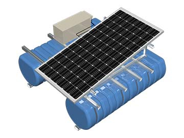 水上微型太陽能發電系統