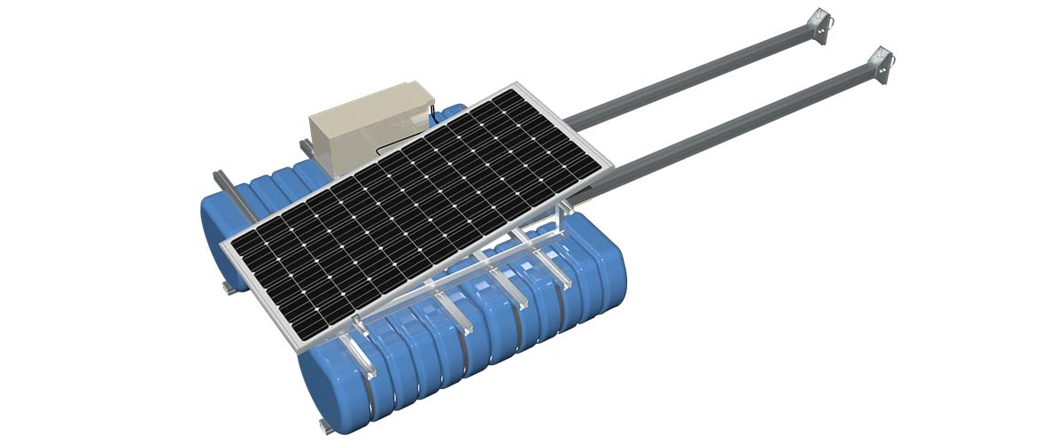水上微型太陽能發電系統-2