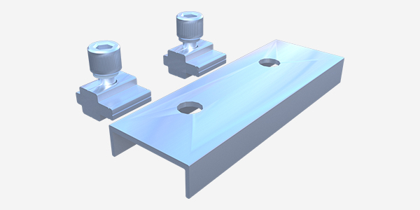 平屋頂光伏壓載支架系統-組件-1