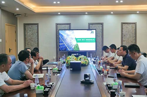 廈門市委常委、常務副市長黃曉舟一行蒞臨邁貝特指導工作