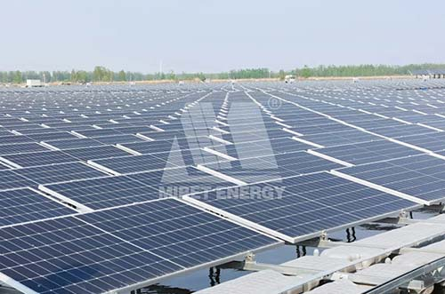 72MW！邁貝特江蘇沛縣水上光伏電站項目閃耀上線！