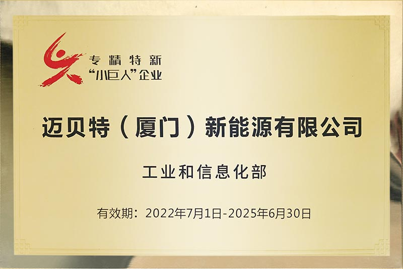 國家級“專精特新”小巨人企業