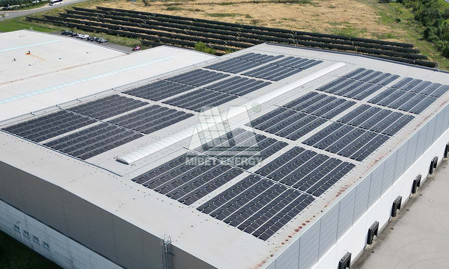 捷克 水泥平屋頂光伏項目 3.7MW-4