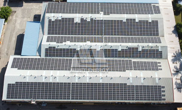 彩鋼瓦屋頂支架系統安裝特點