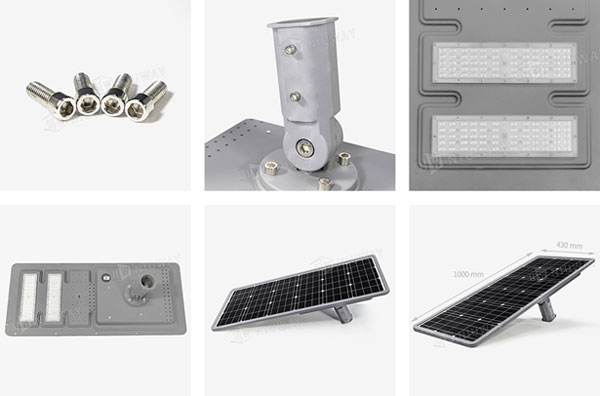 太陽能LED路燈的原理和構成