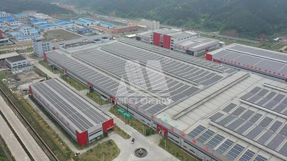 邁貝特彩鋼瓦屋頂光伏系統項目案例