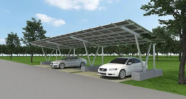 新款多立柱車棚
