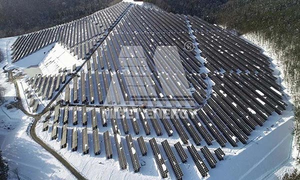 日本青森 11MW斜坡光伏項目