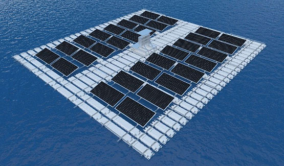 水上漂浮式光伏系統 G5M