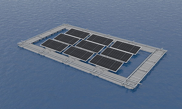 印尼國電PLN362KW水上光伏項目